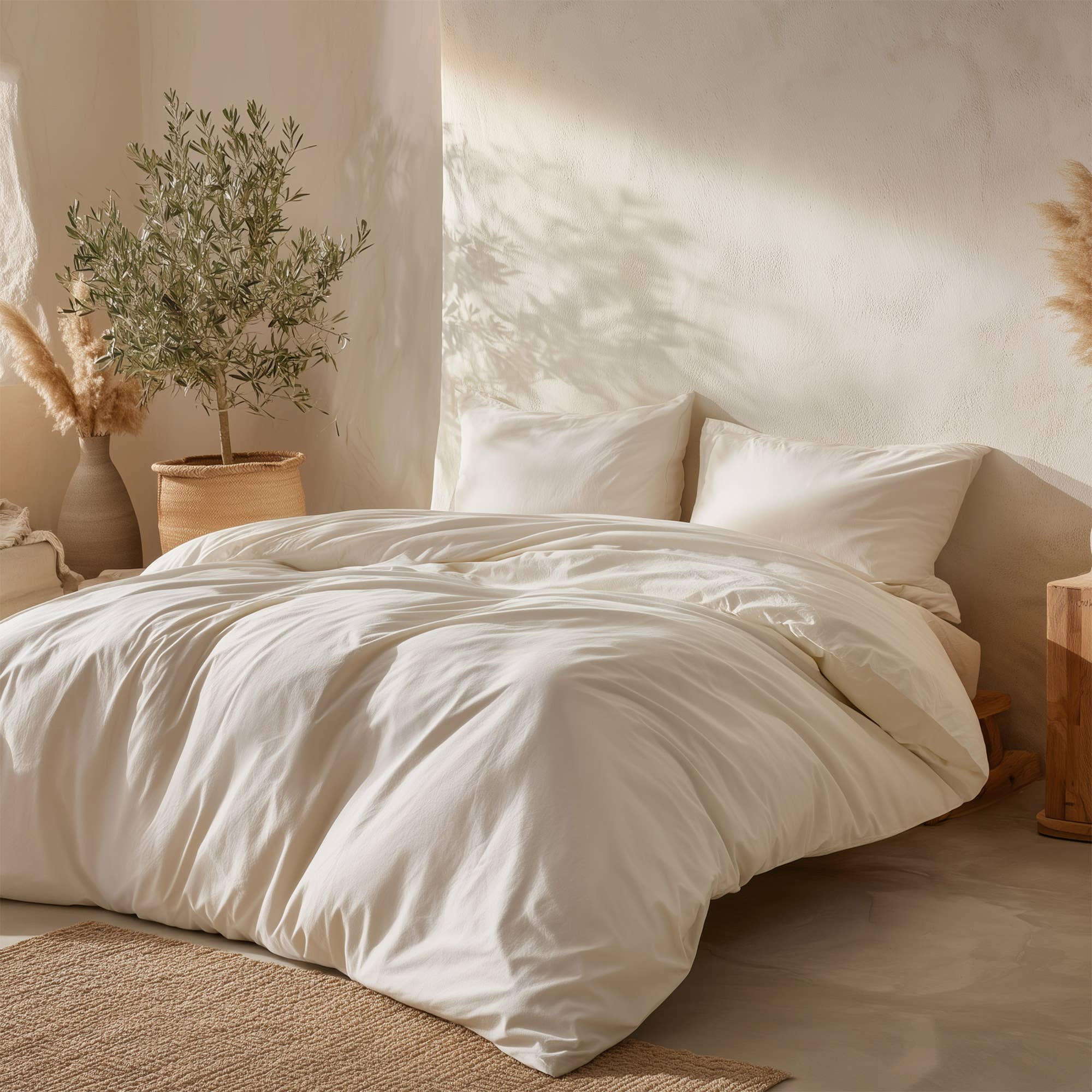 GAMUSI - Vente Housses de couette - Housse de couette 100 % coton, 144 fils, set 2/3 pièces8