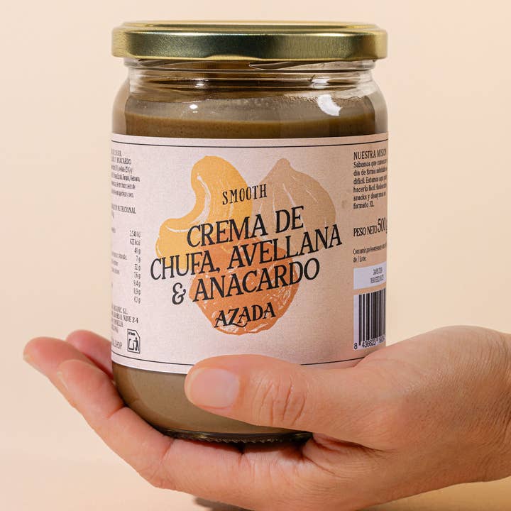 AZADA - Wholesale Nut Butter - Crema de chufa, anacardo y avellana1