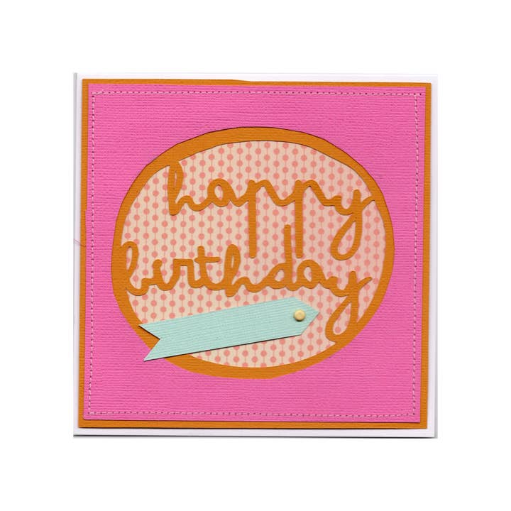 Collage Art Card - Happy Birthday for wholesale by What Tess Makes