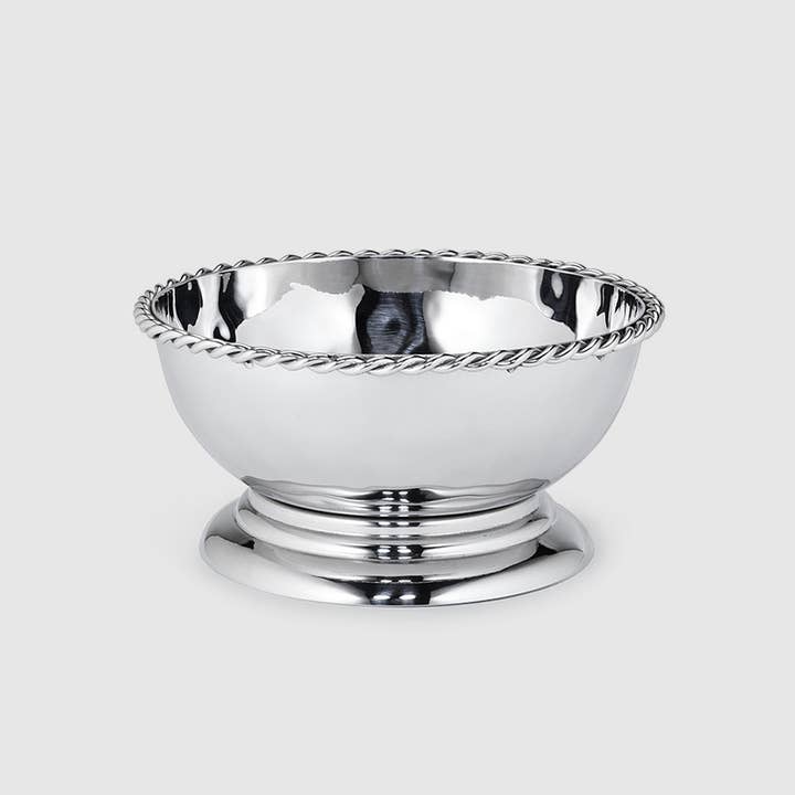 Mary Jurek Design Inc – wholesale Skål – Paloma fotskål med flätad tråd
