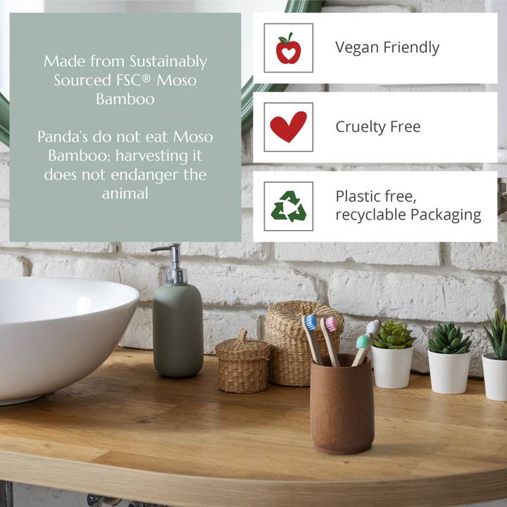 Wild and Stone - Wholesale Toothbrush - Kids & Baby - Baby Bamboo Toothbrush (FSC 100%) - Single - Four Colours10