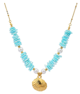 Bamboo Trading Company – Großhandel Kette mit Anhänger/Charm – Sonnige Küsten-Halsketten5