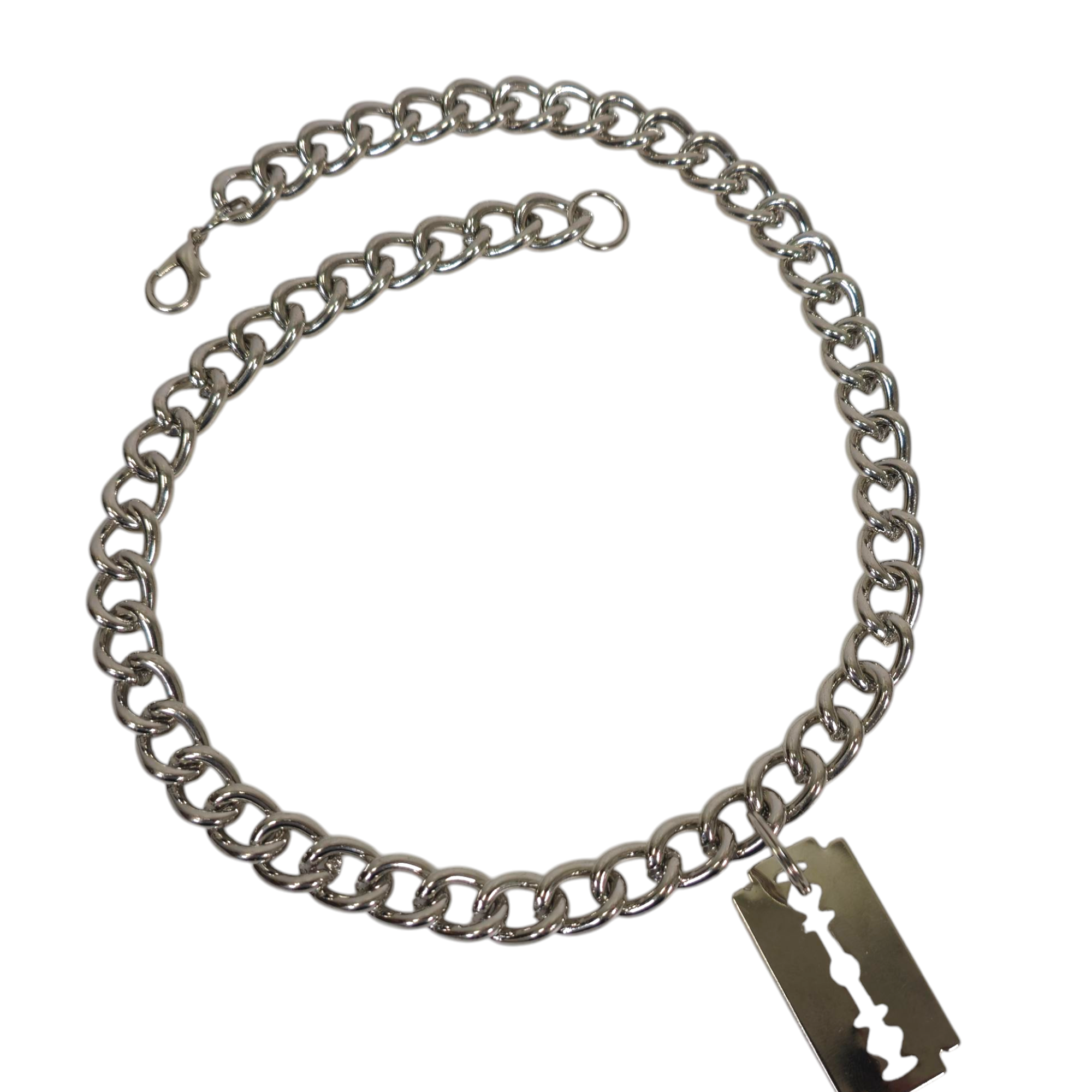 Funk Plus - Wholesale Pendant/Charm Necklace - FC987 RAZOR BLADE PENDANT8