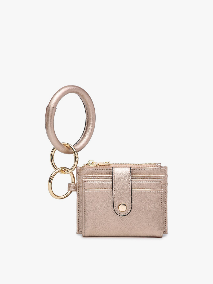 Jen & Co. – Großhandel Brieftasche – Damen – WL1904RG Sammie Mini Snap Brieftasche mit Ring13