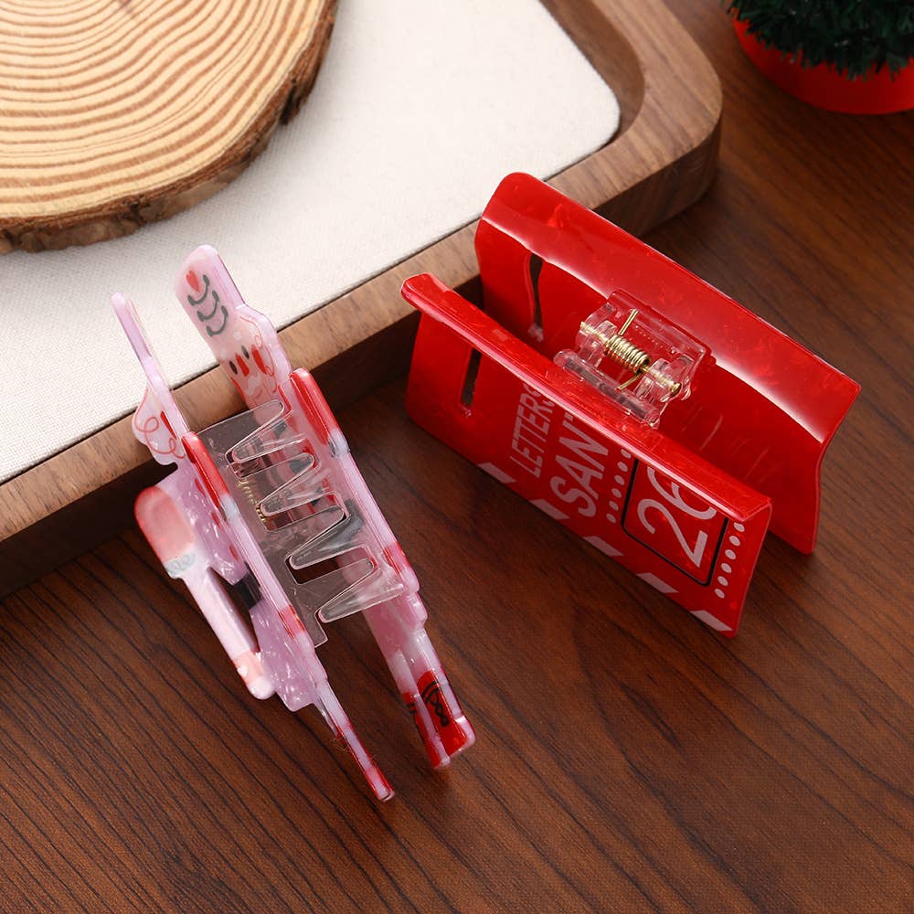 SoapElenGlen – wholesale Hair clip – Women’s – Whimsical Christmas Hair Claws for Festive Season1