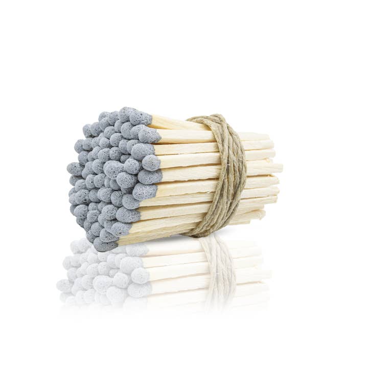 Chandler Studio - Wholesale Matches - 2" Gray Tip Matchsticks - Matches, Bulk, Loose 100 pcs