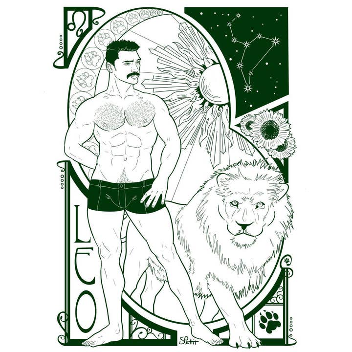 Leo Special Edition Zodiac T-Shirt for wholesale by Assassin Menswear