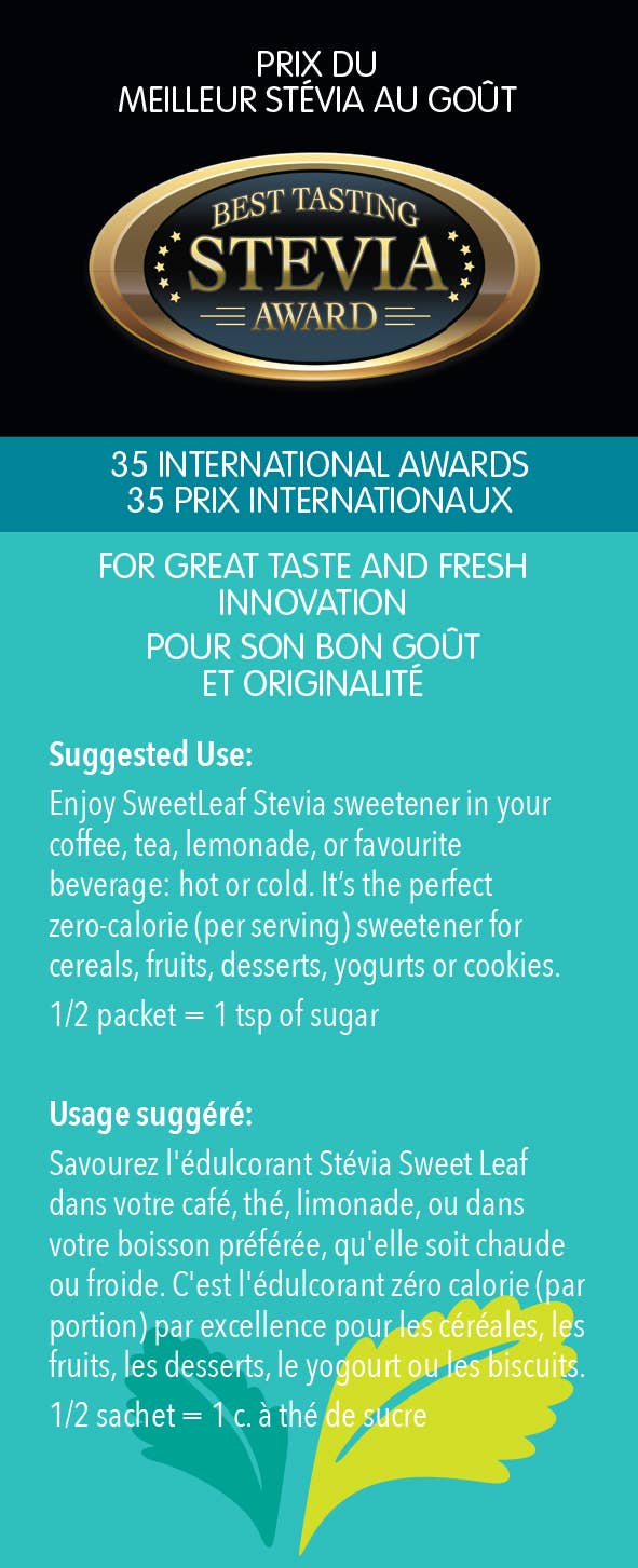 SweetLeaf® - Wholesale Sugar/Sweetener - SweetLeaf Sweetener® 35 ct3