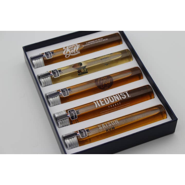 Compose - Wholesale Low Alcohol Wine/Beer/Spirits - Set of 5 Spirits (3 Rums - 1 Whiskeys - 1 Liquor)2