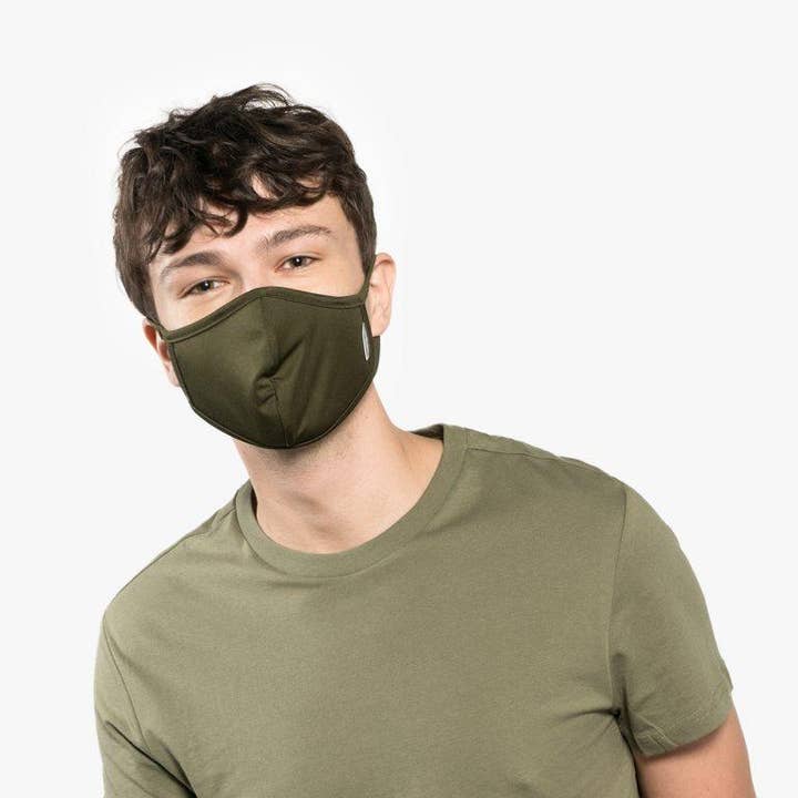 MakMask - Wholesale Protective Face Mask/Shield - Deep Green Mask8