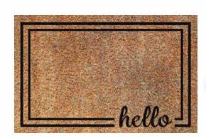 Living Concepts – wholesale Door mat – Door Mat Coco 3 Asst Styles 18"x28"1