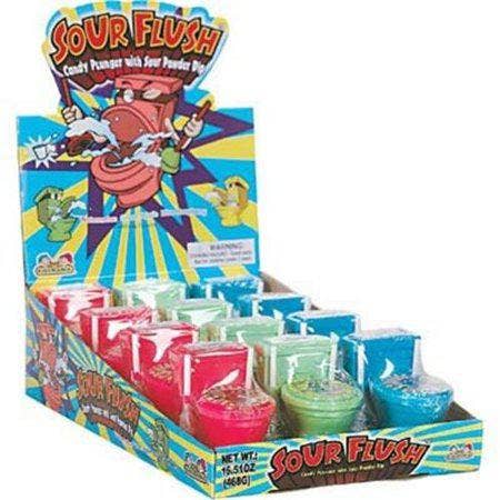 Kidsmania Sour Flush 12 Count for wholesale by Long Island Candy Factory