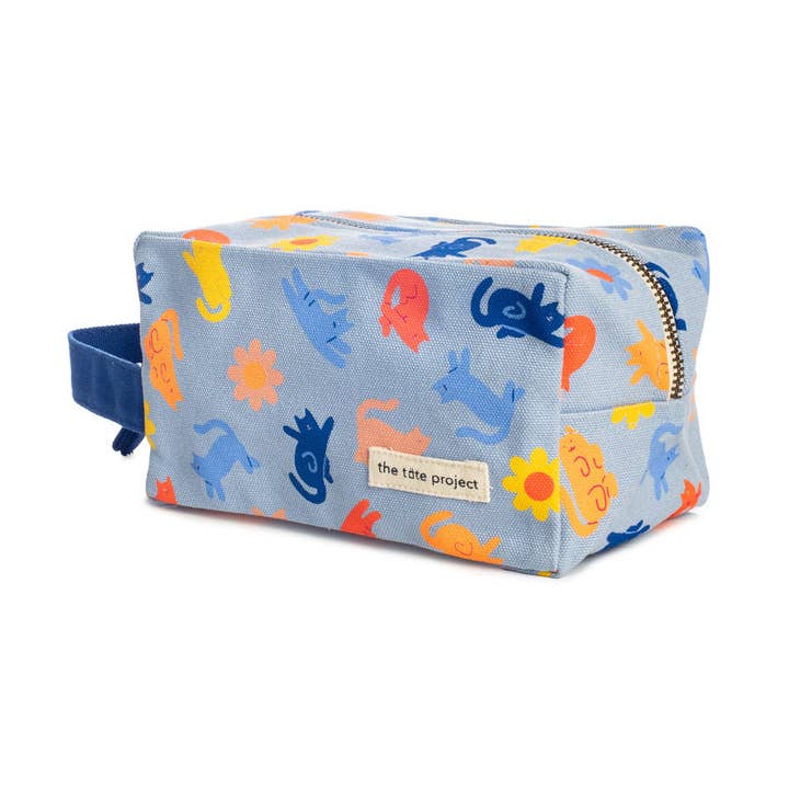 Cosmetic Bag | Meow Meadow for wholesale by The Tote Project