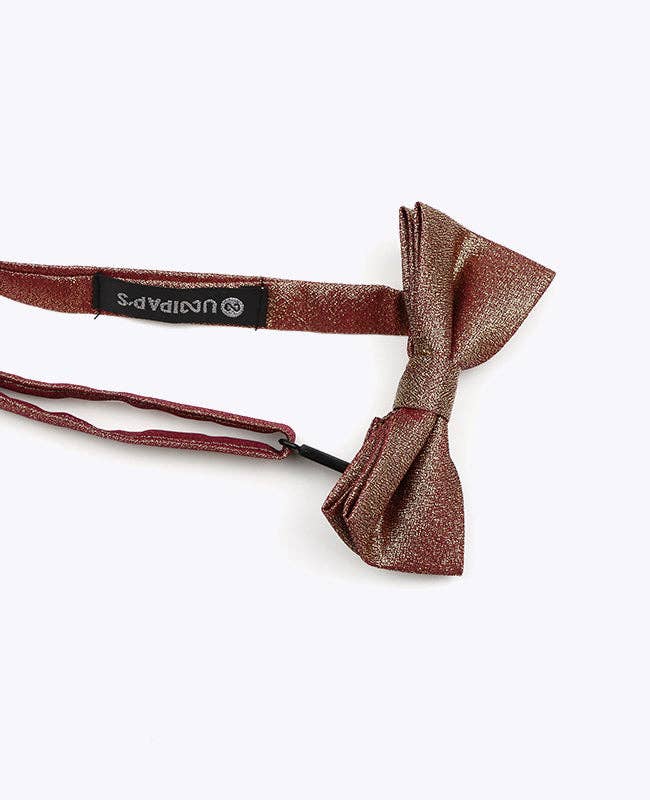 Unipap's – wholesale Flugor – Barn – Brun Glittrig Fluga nr 2 Barn i Polyester "Isidore"1