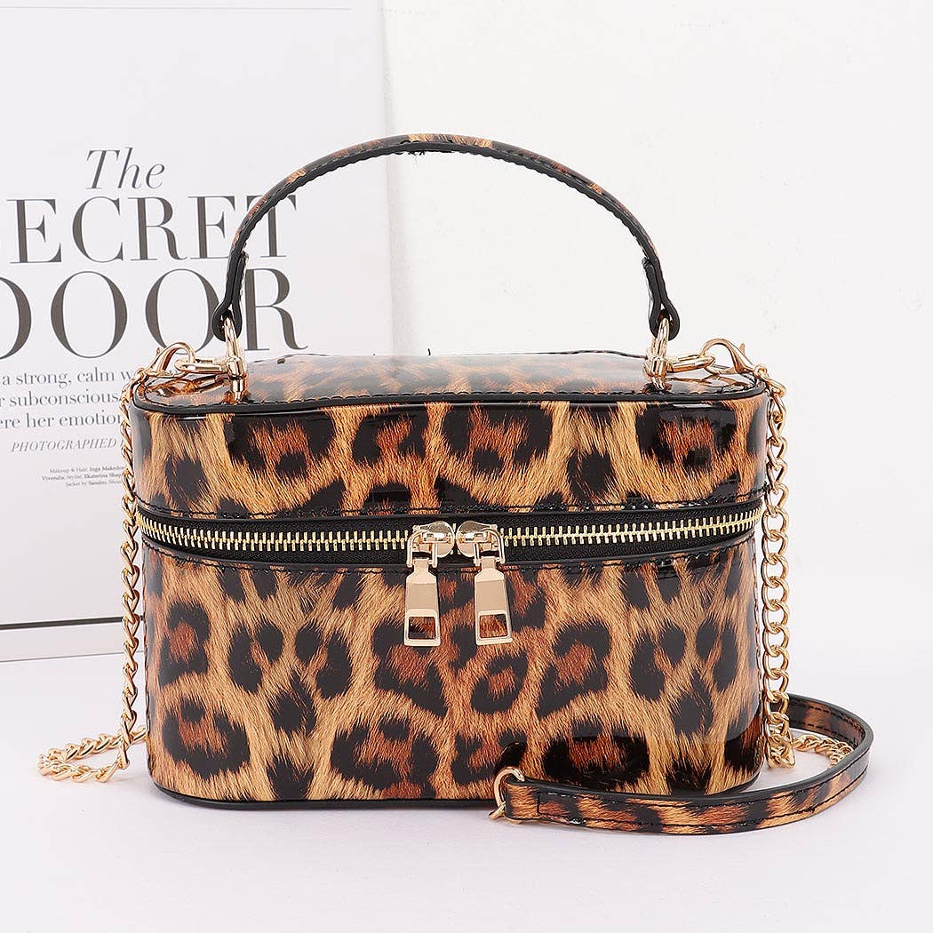 3AM BY H&D ACCESSORIES - Wholesale Makeup/Cosmetic Bag - Enamel Faux Leather Cosmetic Bag2