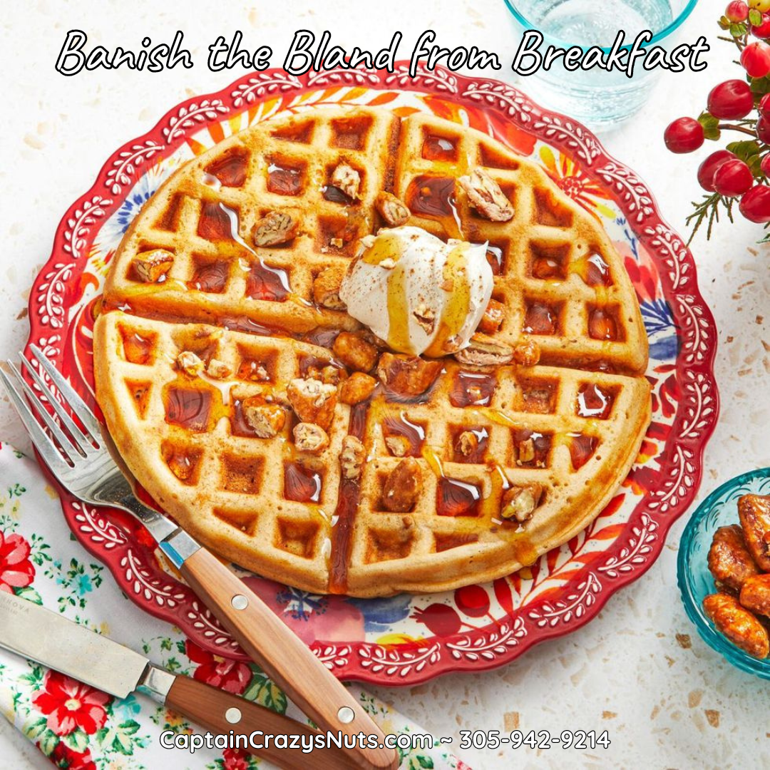 Captain Crazy’s Nuts and Fine Snacks - Wholesale Nuts - ROASTED PECANS Cinnamon Sugar | Sweet Nuts | Flavor Infused 3