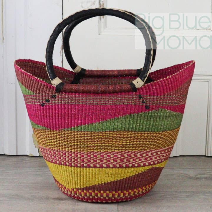 Big Blue Moma - Wholesale Grocery/Shopping Bag - U Shopper Large - Traditional Palette14