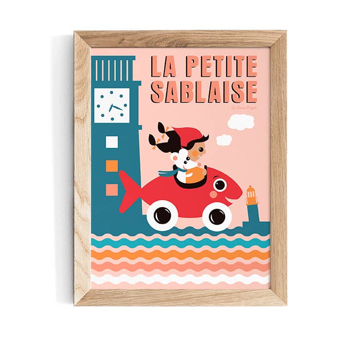 Exibe LES SABLES D'OLONNE A pequena Sablaise por atacado de Le Beau Bazar