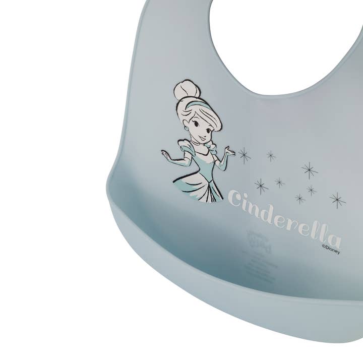 Cudlie Accessories – Großhandel Lätzchen – Baby – Disney Charaktere 2er-Set Silikon Lätzchen (Mickey, Minnie, Pooh)4