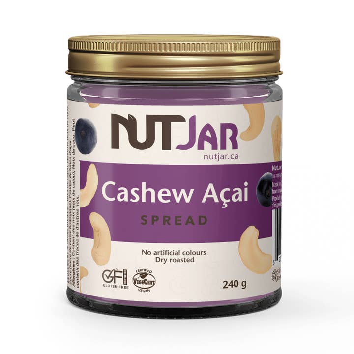 Cashew Açai Smørepålæg 240g for engroshandel hos NutJar