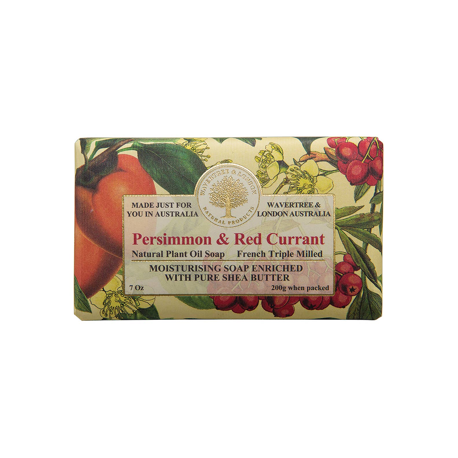 Wavertree & London - Wholesale Bar Soap - Wavertree Persimmon & Red Currant Luxury Soap Bars2