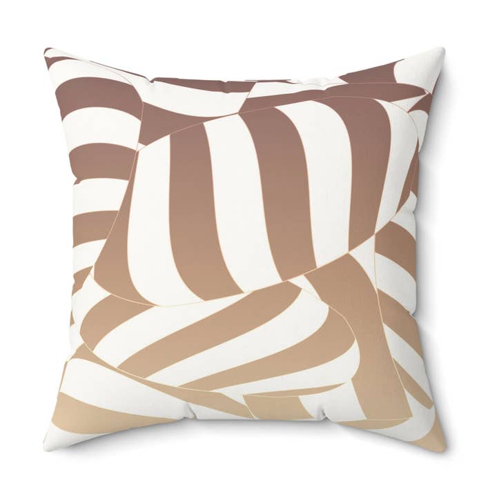 Rythme Nu - Coussin en Faux Daim pour la vente par softcore interiors