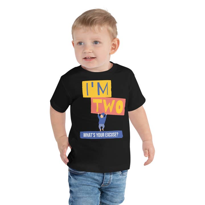 T-shirt en plastique « I'm Two » pour la vente par SulleTehty.com | MadeForYou.com
