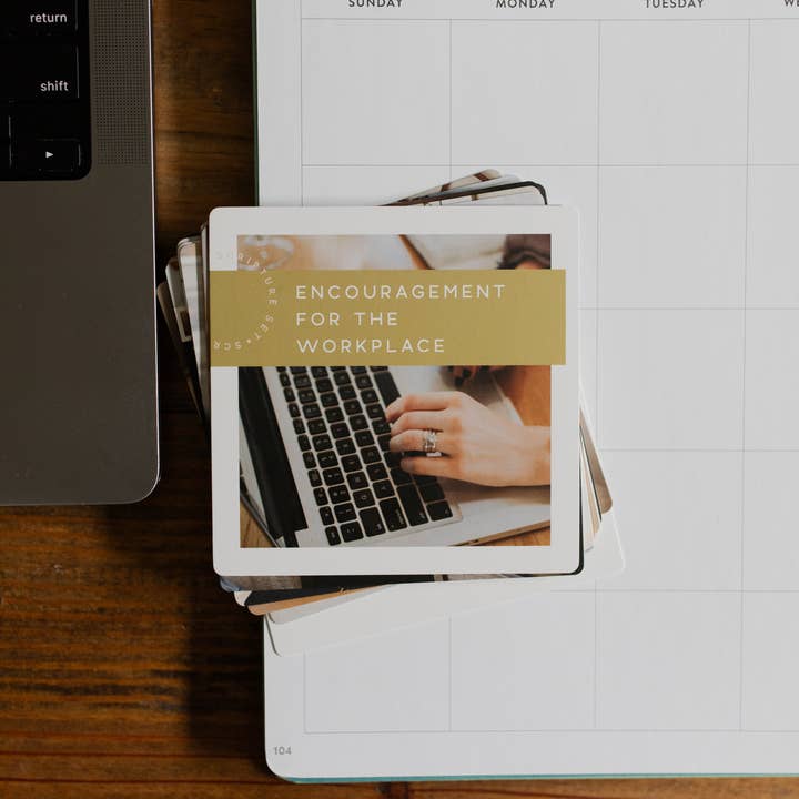 The Daily Grace Co - Vente Assortiments de papeterie/cartes - Cartes de verset d'encouragement pour le lieu de travail