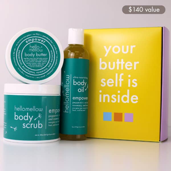 hellomellow - Wholesale Bath & Body Set - the essential set - empower1