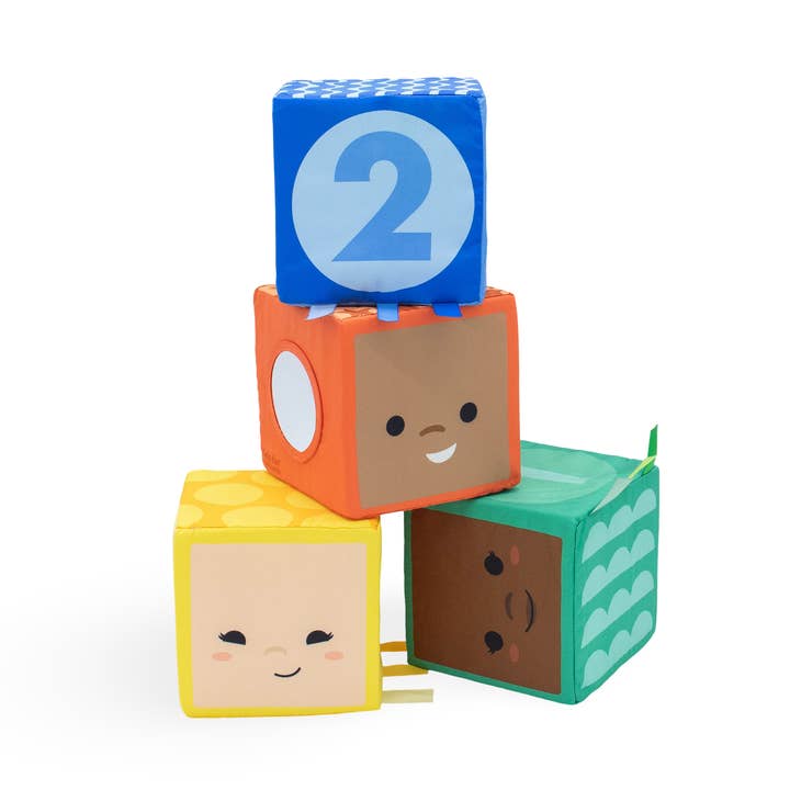 Shapes & Smiles Fabric Soft Blocks for wholesale by Kids For Culture