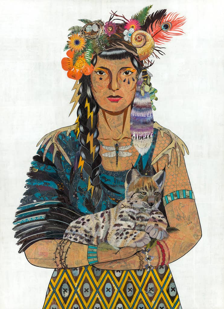 Dolan Geiman - Wholesale Art Print - Art Print | Mother Earth Wall Art | MOTHER NATURE (LYNX)0
