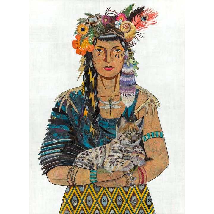 Dolan Geiman - Wholesale Art Print - Art Print | Mother Earth Wall Art | MOTHER NATURE (LYNX)