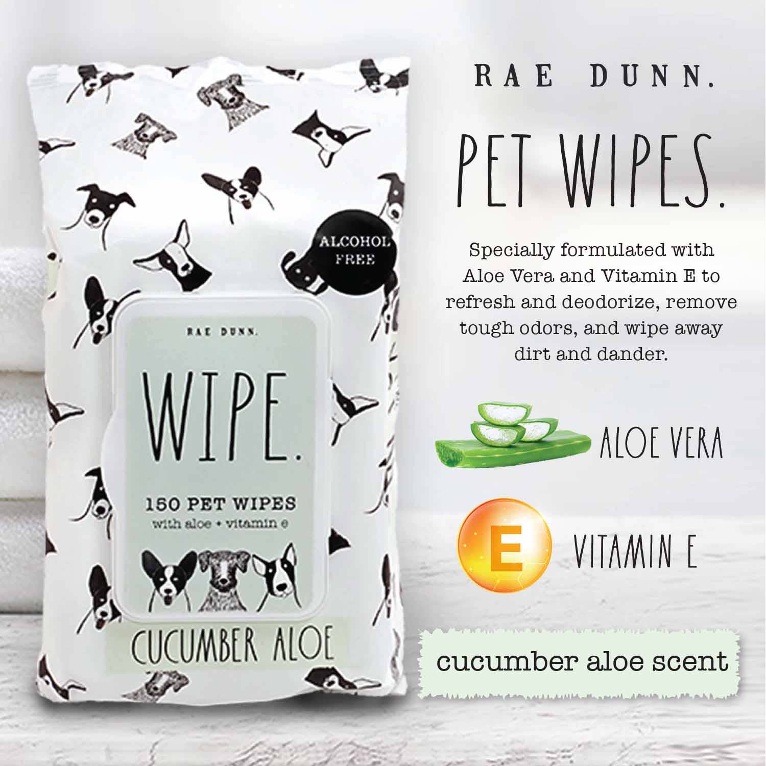 Precious Tails - Wholesale Pet Grooming Aid - Dog - Rae Dunn Pet Wipes Wilma's Friends - 150 ct4