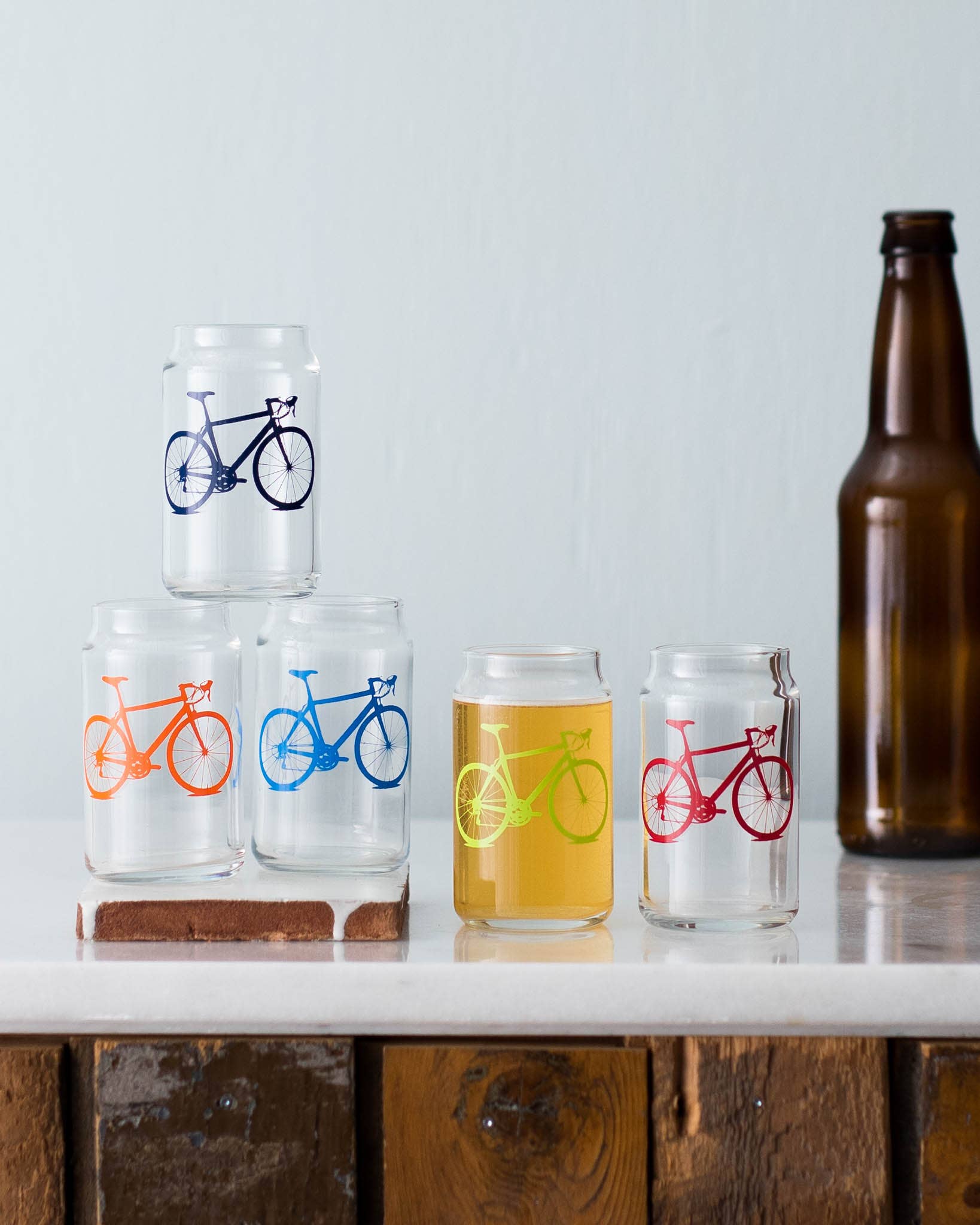 Vital Industries - Wholesale Shot Glass - Bicycle Can Tasters 5oz