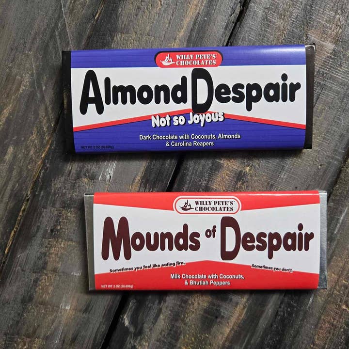 Willy Petes Chocolate Co - Wholesale Chocolate Bar - Almond Despair Chocolate Bar2