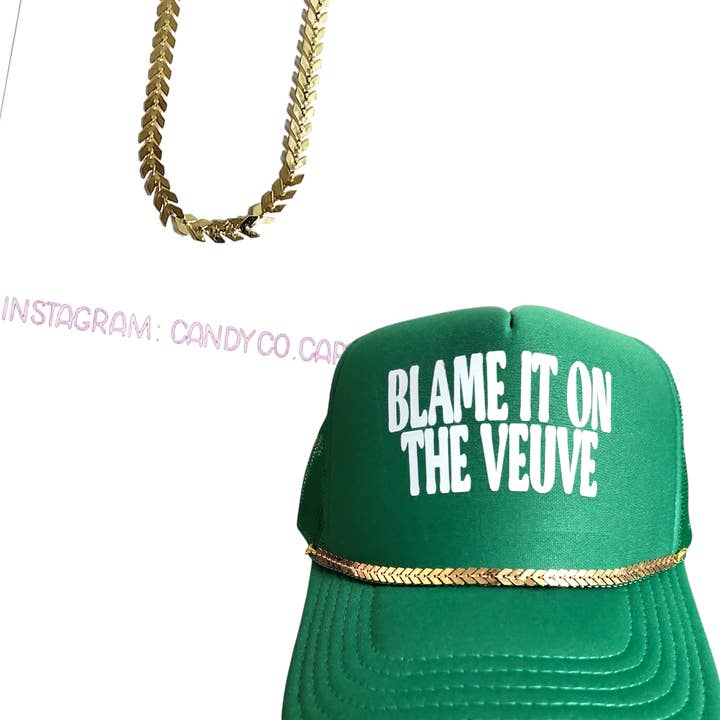 The Candy Collections - Wholesale Hat Accessory - Women's - Online Trucker Chain hat bar personalization supplies brooch24