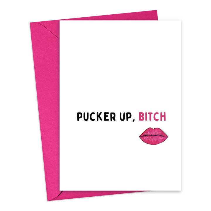 Sassy Valentinsdagskort Sjovt Galentines Day lykønskningskort for engroshandel hos R is for Robo