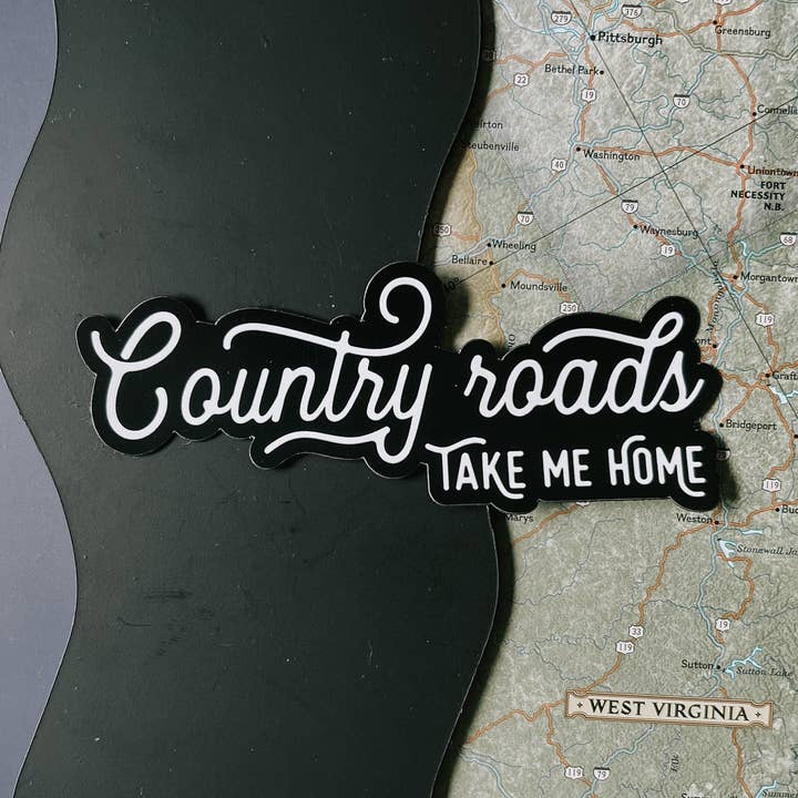 country roads // magnet for wholesale by Hippie’s Daughter