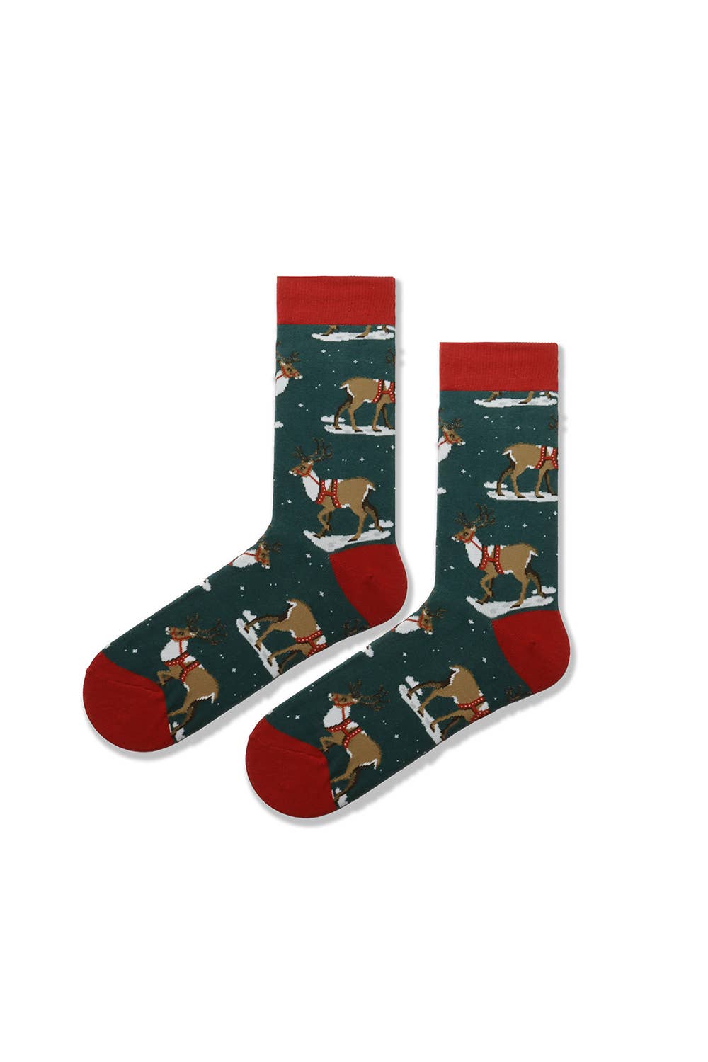 Marc JoJo – wholesale Strumpor - Dam – 🧦 Julstrumpor med Julgranar 🎄⭐2