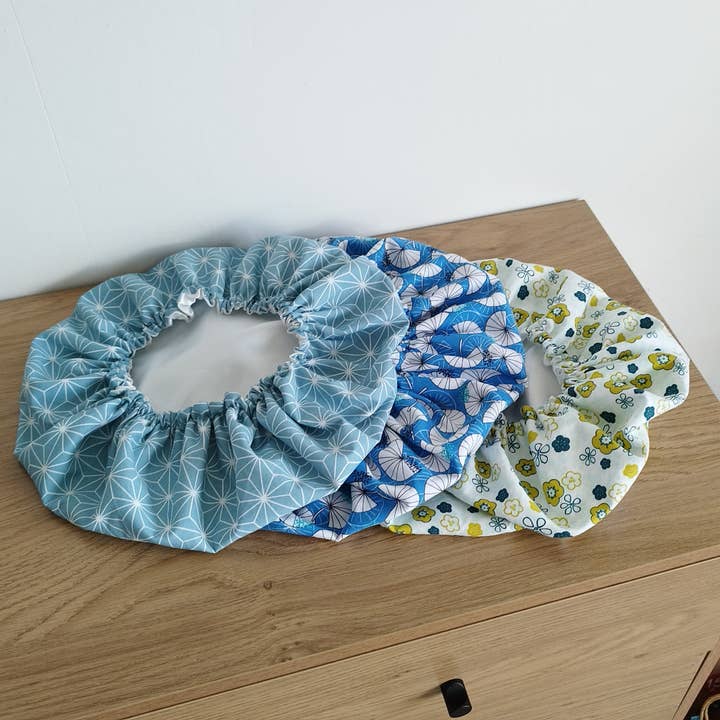 Satin nightcap or hair care cap for wholesale by Maison Alice