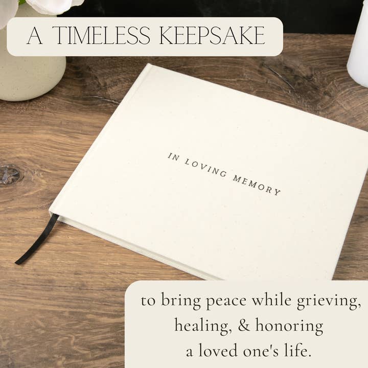 Fresh Wind Familia - Wholesale Guest Book - Modern Funeral Guest Book In Loving Memory Memorial Gifts6