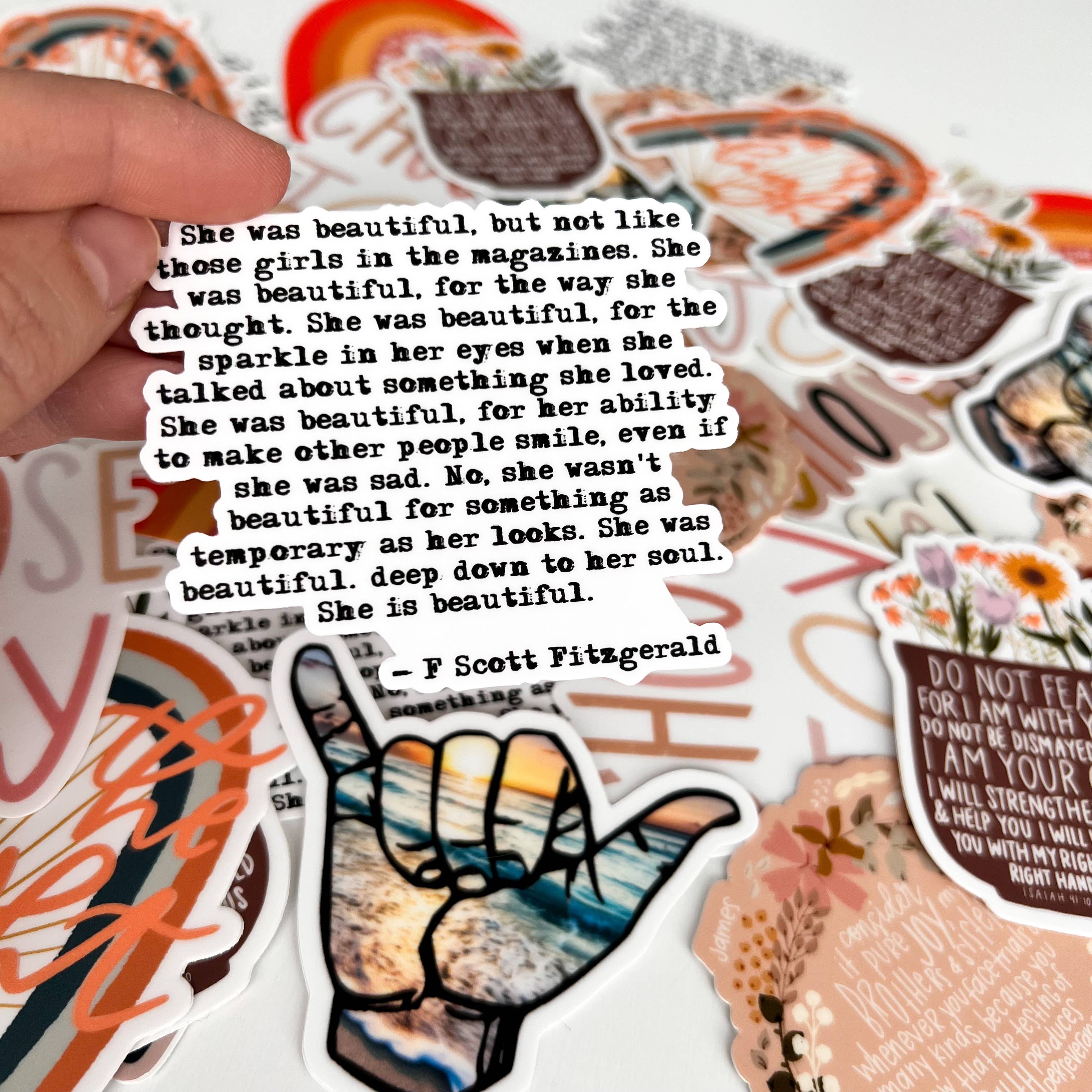 swaygirls - Vente Autocollant - Autocollant F Scott Fitzgerald10