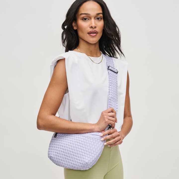 Sol and Selene - Wholesale Crossbody Bag - Women's - Ethereal - Woven Neoprene Crossbody Bag