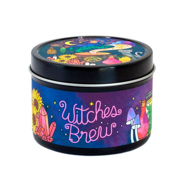 Rachel Beyer - Wholesale Travel Candles - Witches Brew Soy Candle - Palmarosa + Patchouli8