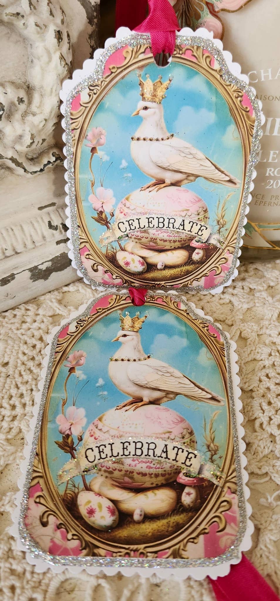 Little Heart Designs – Großhandel Geschenkanhänger – Geschenkanhänger Taube n Ei Feiern1