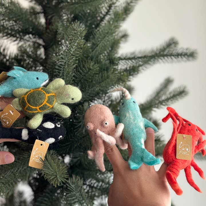 Ganapati - Wholesale Finger Puppet - Kids & Baby - Assorted Sea Animal Finger Puppet SetÂ
