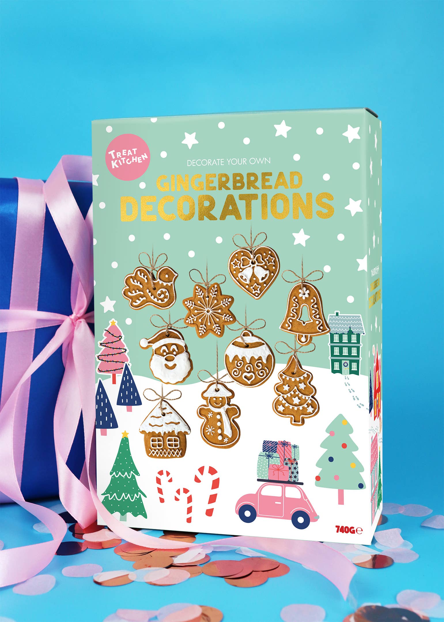 Treat Kitchen - Wholesale Cookie - Gingerbread Decorations Kit1