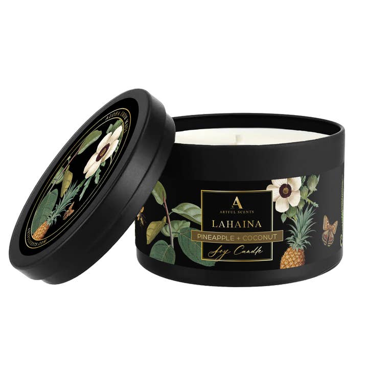 Artful Scents - Wholesale Jar/Filled Candle - Lahaina Candle - Pineapple + Coconut3