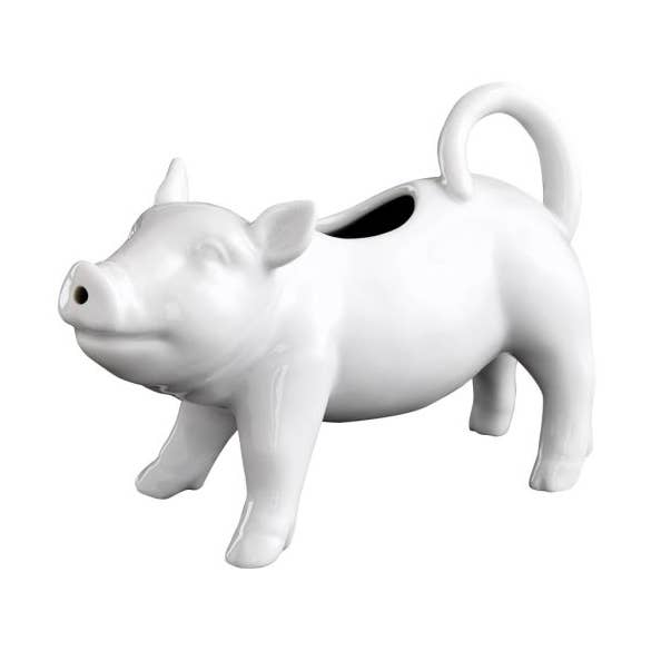 HIC - Harold Import Co. - Wholesale Kitchen Tool/Gadget - HIC Kitchen Pig Creamer With Handle, 6oz0