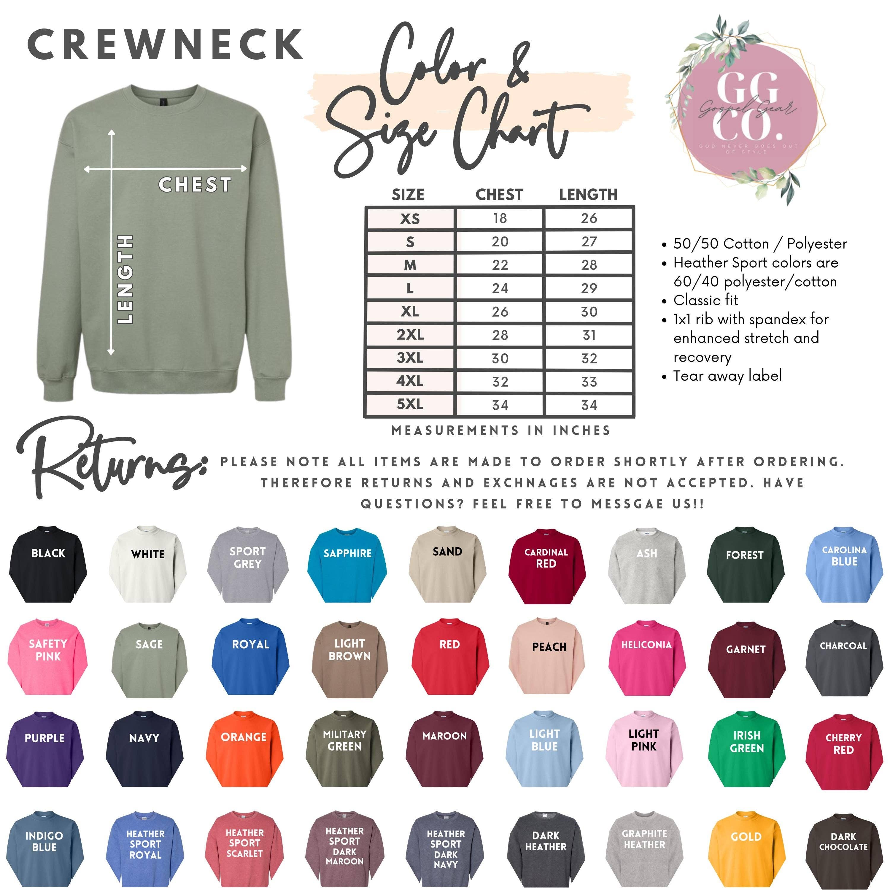 Gospel Gear Co - Vente Sweat-shirt à imprimés – unisexe - Mais Dieu Chemise Brodée6